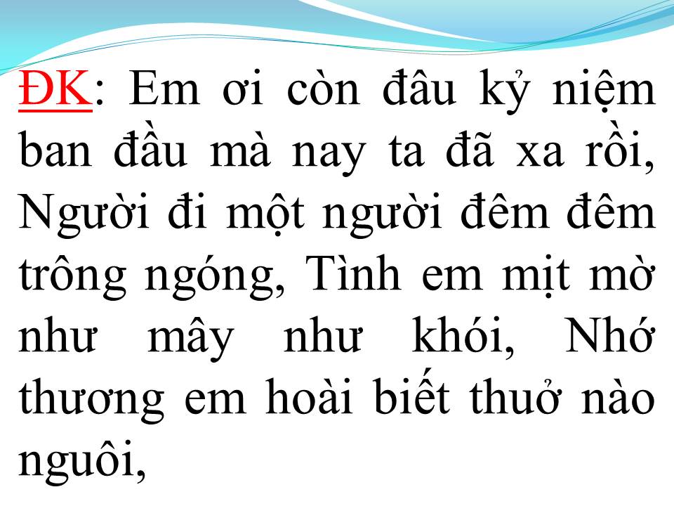 Lời bài hát CHUYỆN CHÚNG MÌNH