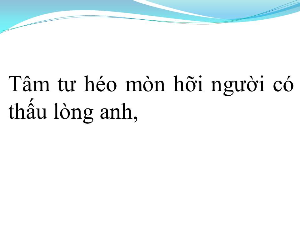 Lời bài hát CHUYỆN CHÚNG MÌNH
