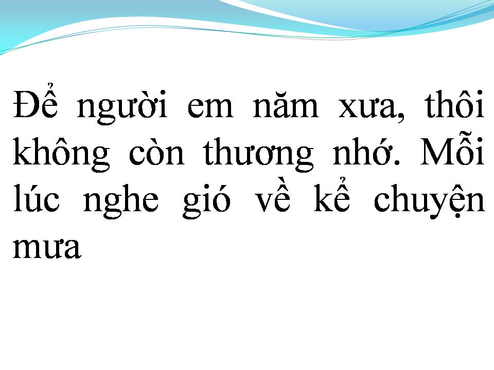 Lời bài hát CHUYỆN ĐÊM MƯA
