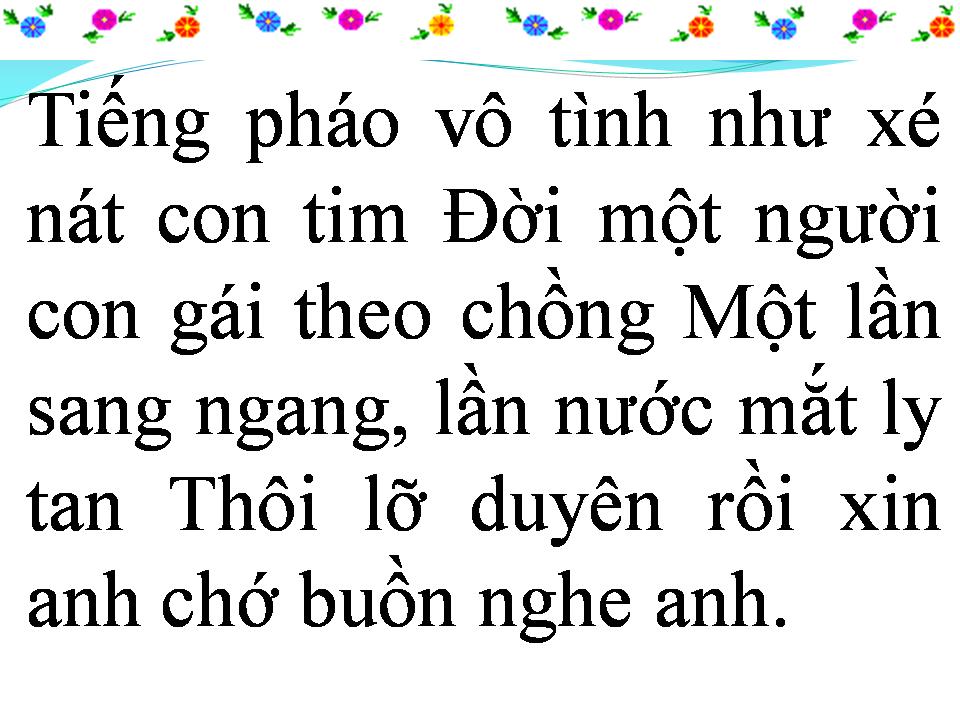 Lời bài hát CHUYẾN ĐÒ DANG DỠ