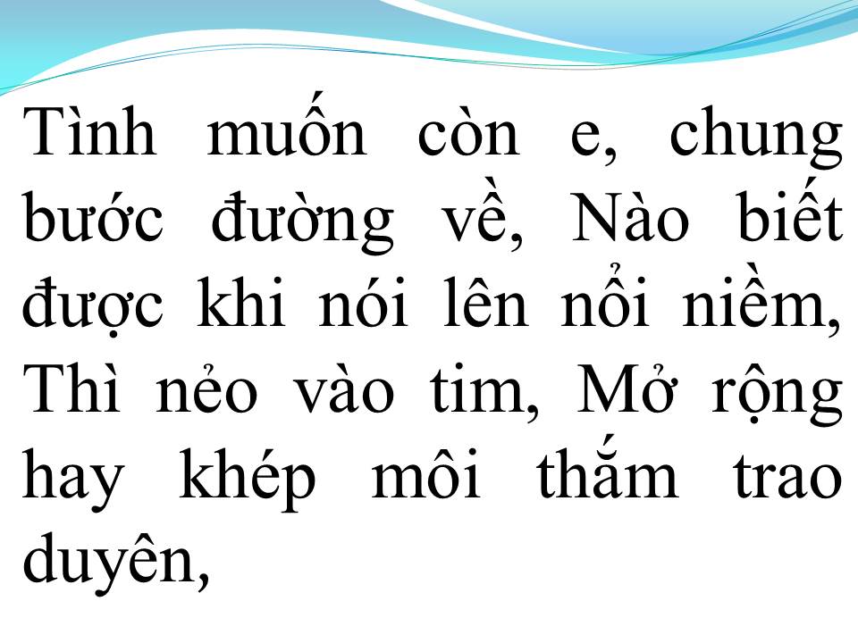 Lời bài hát CHUYẾN ĐÒ KHÔNG EM