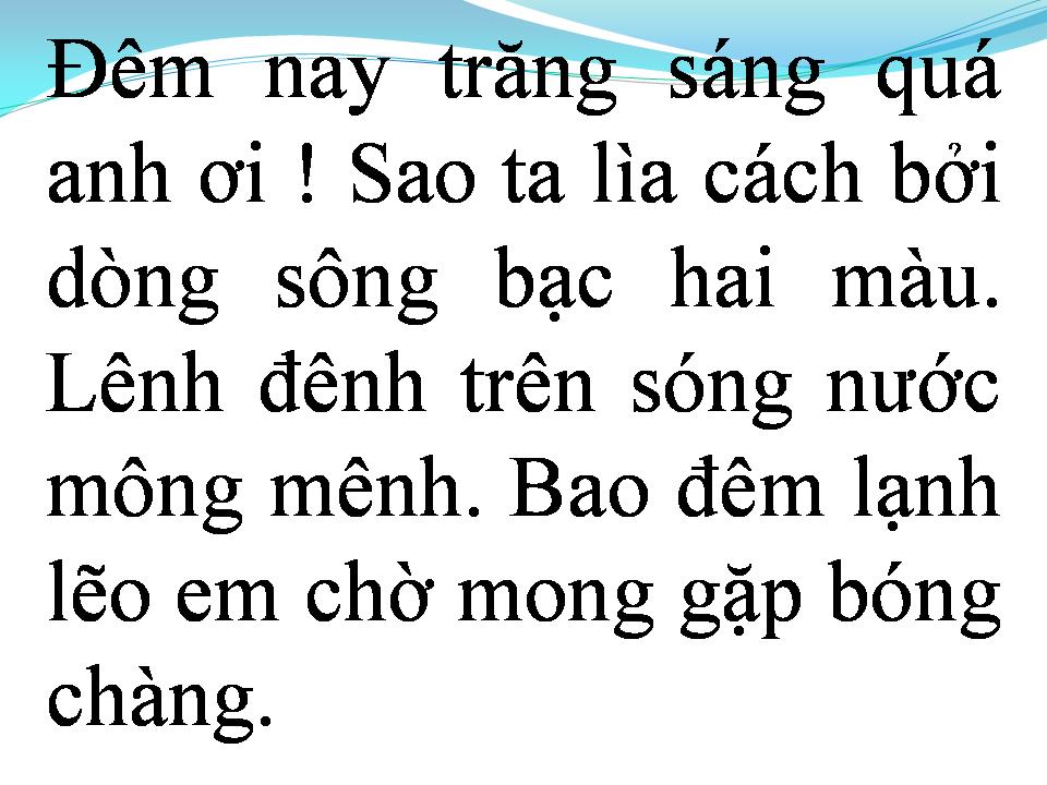 Lời bài hát CHUYẾN ĐÒ VĨ TUYẾN