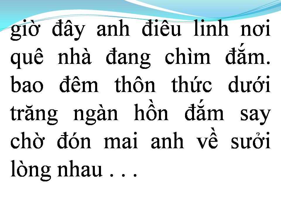 Lời bài hát CHUYẾN ĐÒ VĨ TUYẾN