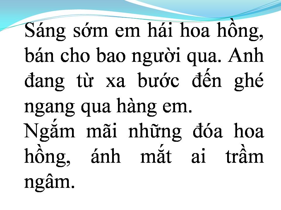 Lời bài hát CHUYỆN ĐÓA HỒNG