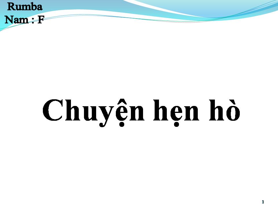 Lời bài hát CHUYỆN HẸN HÒ