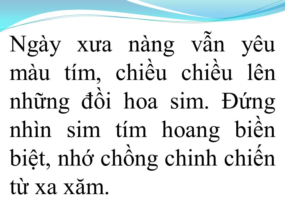 Lời bài hát CHUYỆN HOA SIM