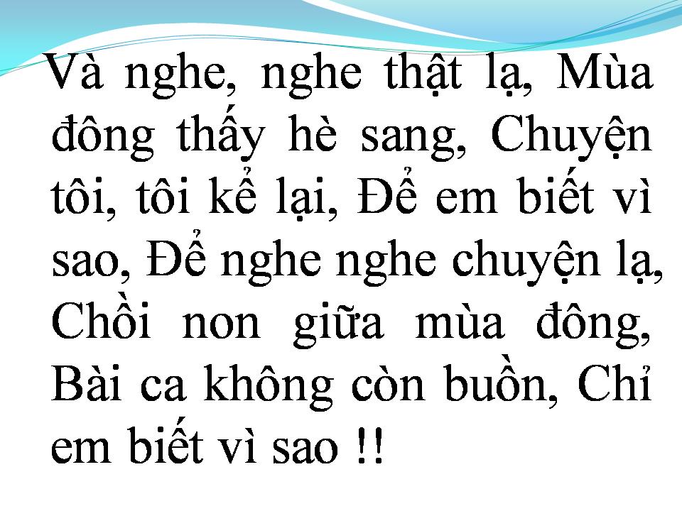 Lời bài hát CHUYỆN LẠ