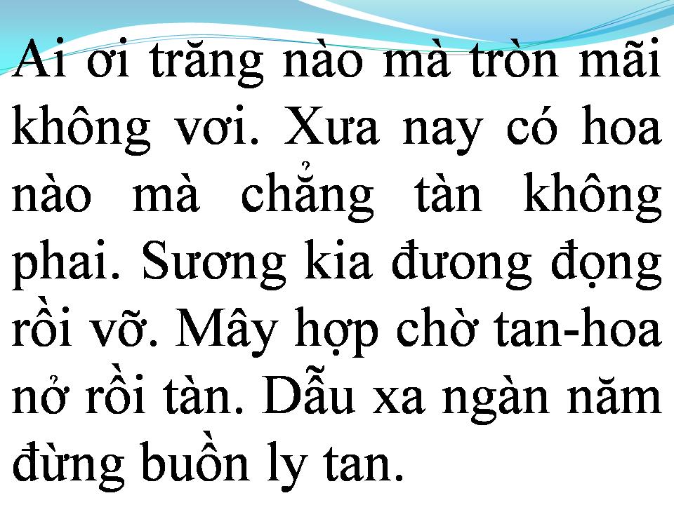 Lời bài hát CHUYỆN MỘT NGƯỜI ĐI