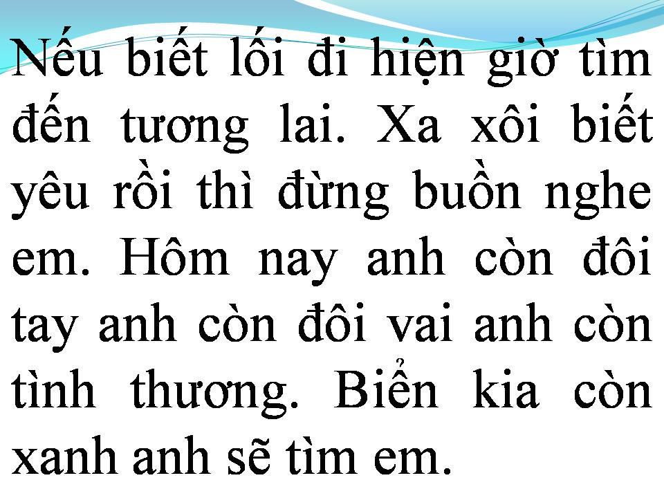 Lời bài hát CHUYỆN MỘT NGƯỜI ĐI