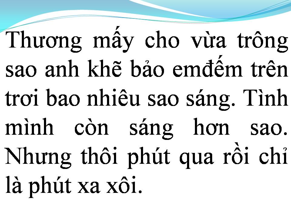 Lời bài hát CHUYỆN MỘT NGƯỜI ĐI
