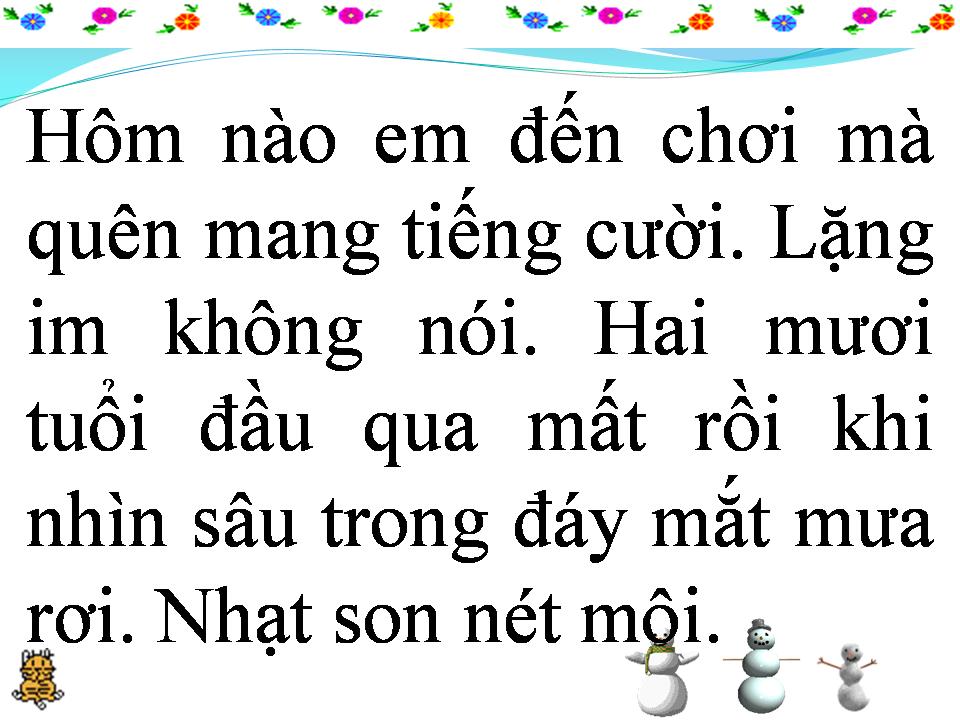 Lời bài hát CHUYỆN NGÀY XƯA