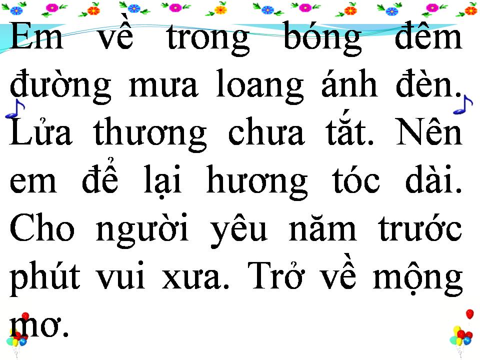 Lời bài hát CHUYỆN NGÀY XƯA