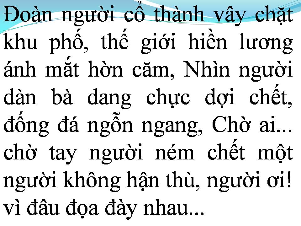Lời bài hát CHUYỆN NGƯỜI ĐÀN BÀ NGÀN NĂM TRƯỚC
