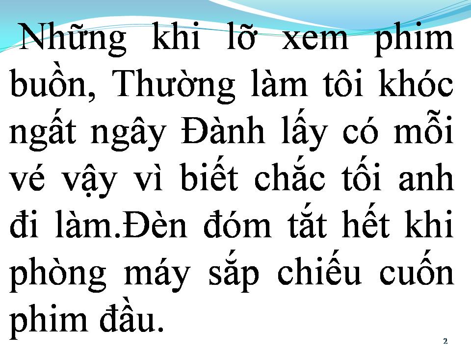 Lời bài hát CHUYỆN PHIM BUỒN