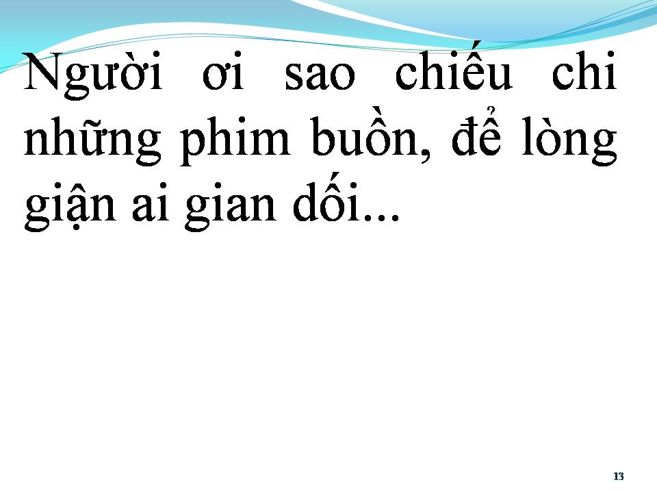 Lời bài hát CHUYỆN PHIM BUỒN