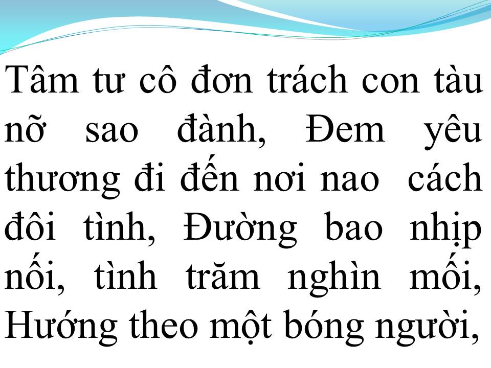 Lời bài hát CHUYẾN TÀU HOÀNG HÔN