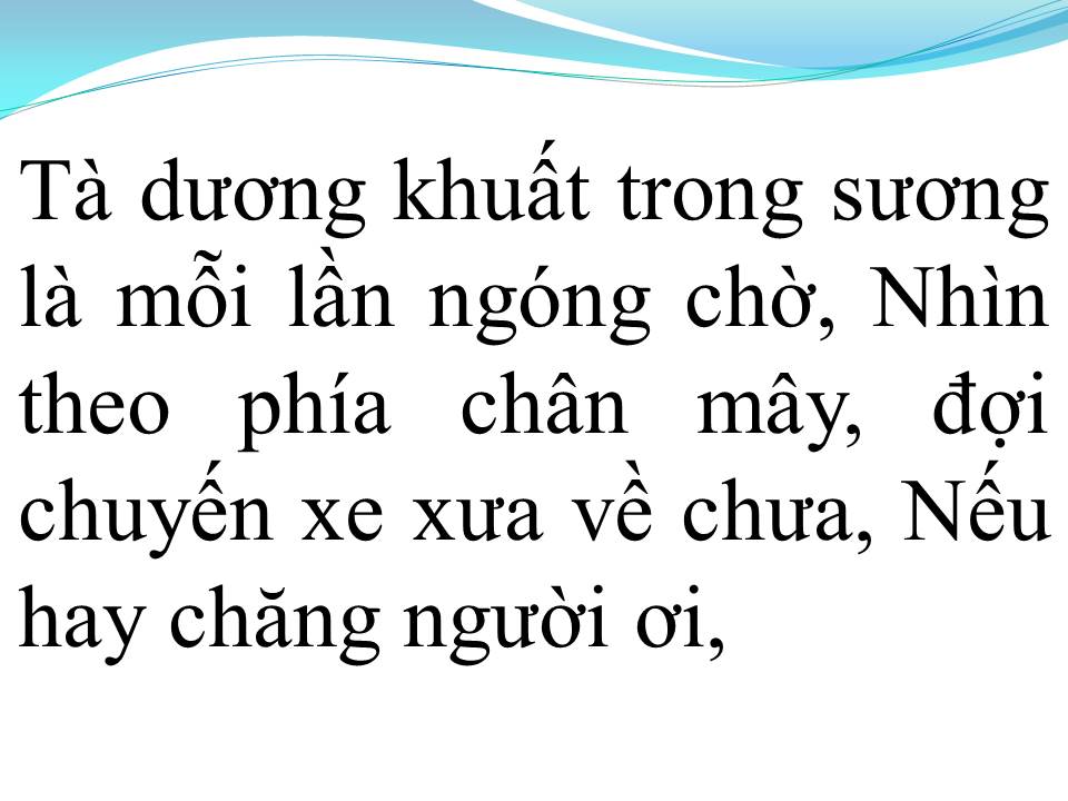 Lời bài hát CHUYẾN TÀU HOÀNG HÔN