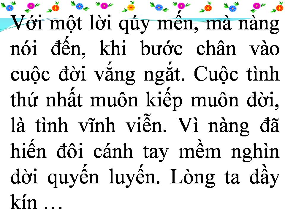 Lời bài hát CHUYỆN TÌNH