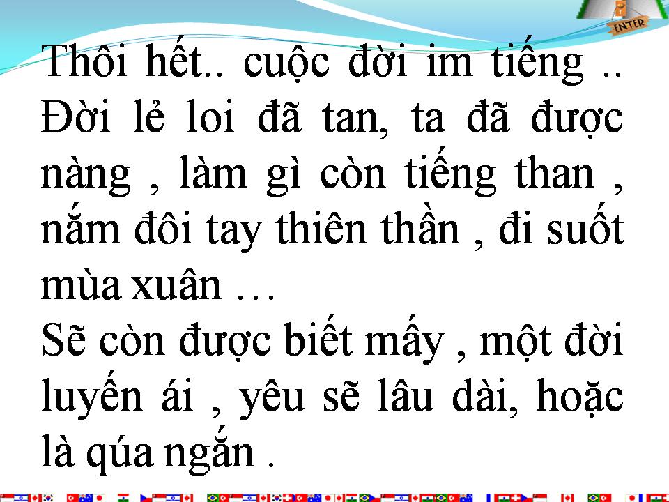 Lời bài hát CHUYỆN TÌNH (LOVE STORY)
