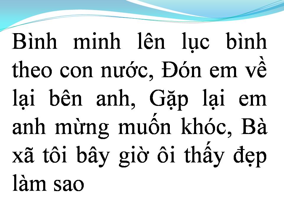Lời bài hát CHUYỆN TÌNH ANH BA ĐẤT