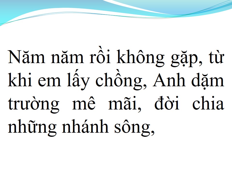 Lời bài hát CHUYỆN TÌNH BUỒN