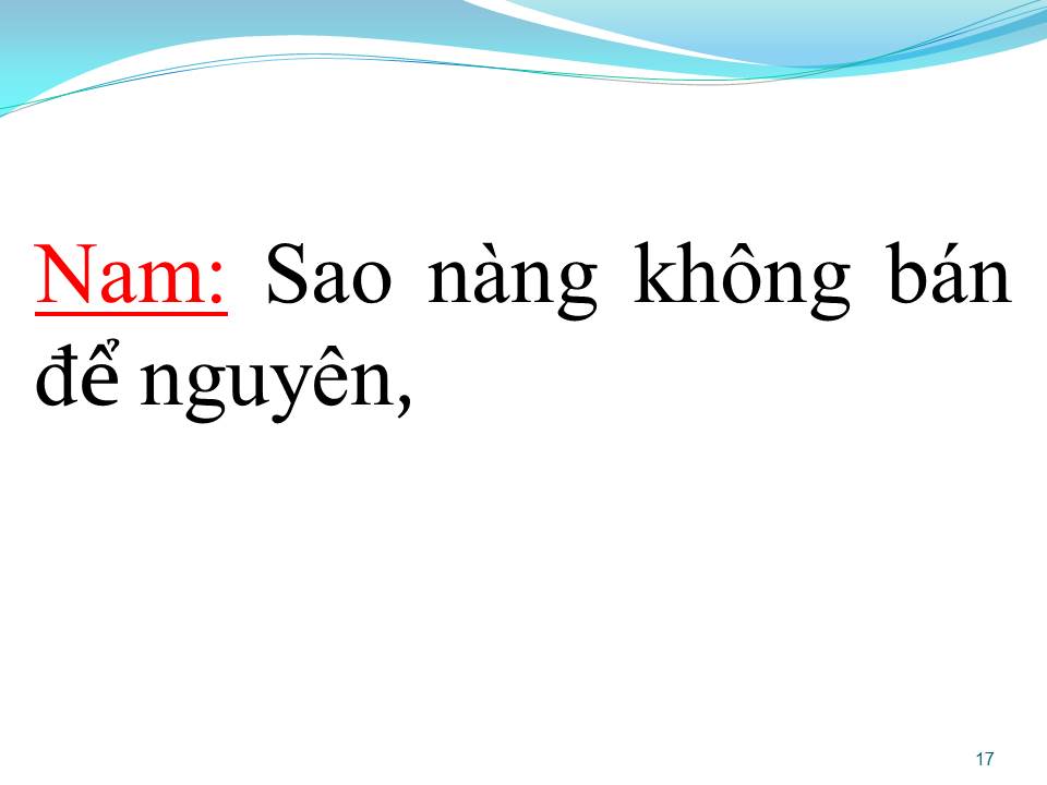 Lời bài hát CHUYỆN TÌNH CÔ GÁI HÁI SẦU RIÊNG (CHUYỆN VƯỜN SẦU RIÊNG)