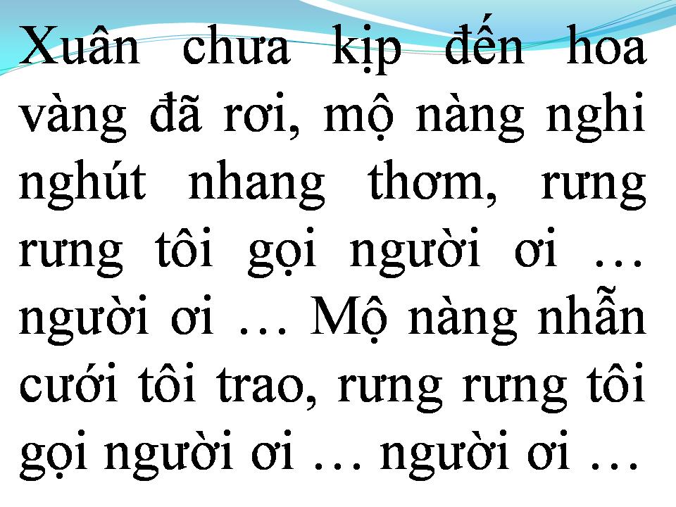 Lời bài hát CHUYỆN TÌNH CỦA TÔI