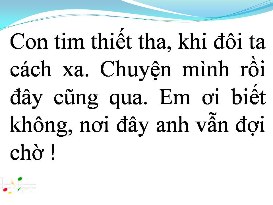 Lời bài hát CHUYỆN TÌNH ĐÃ QUA