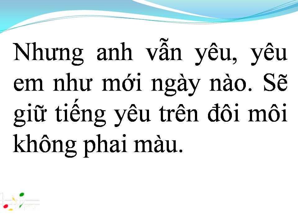 Lời bài hát CHUYỆN TÌNH ĐÃ QUA