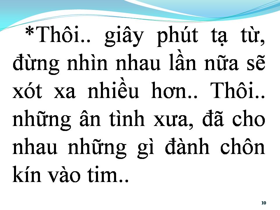 Lời bài hát CHUYỆN TÌNH ĐẦU