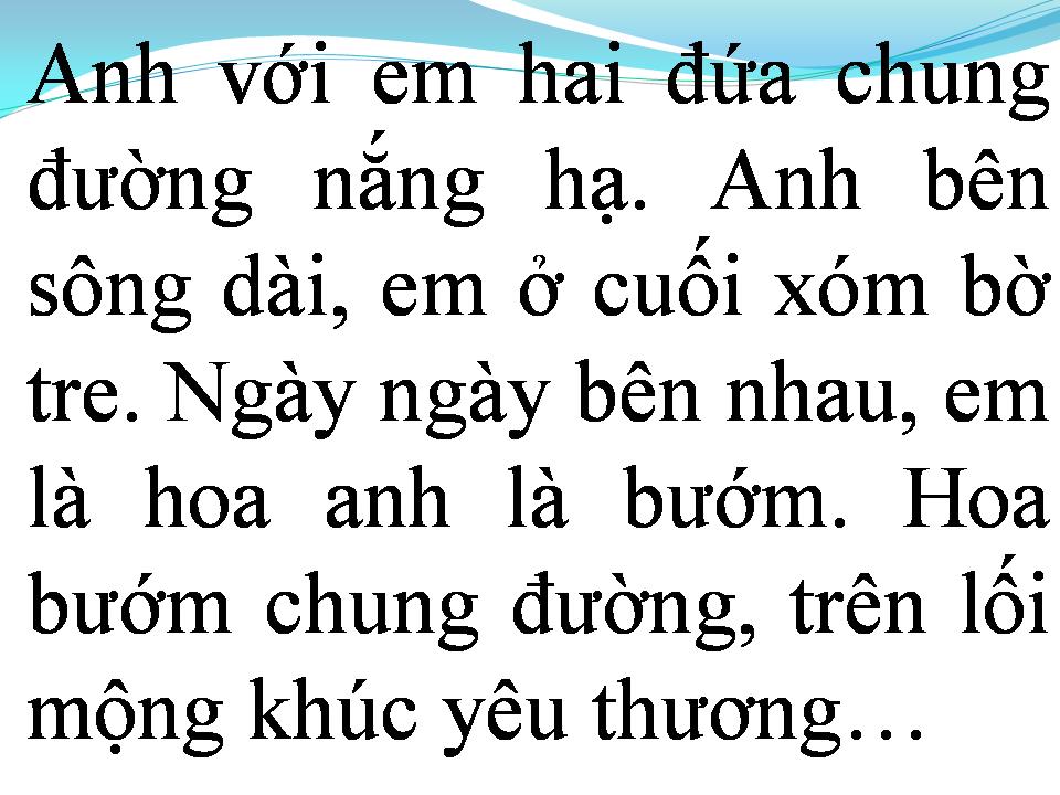 Lời bài hát CHUYỆN TÌNH HOA BƯỚM