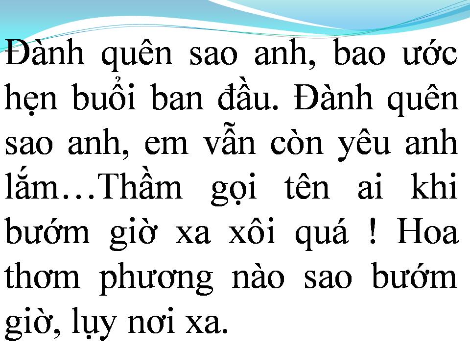 Lời bài hát CHUYỆN TÌNH HOA BƯỚM