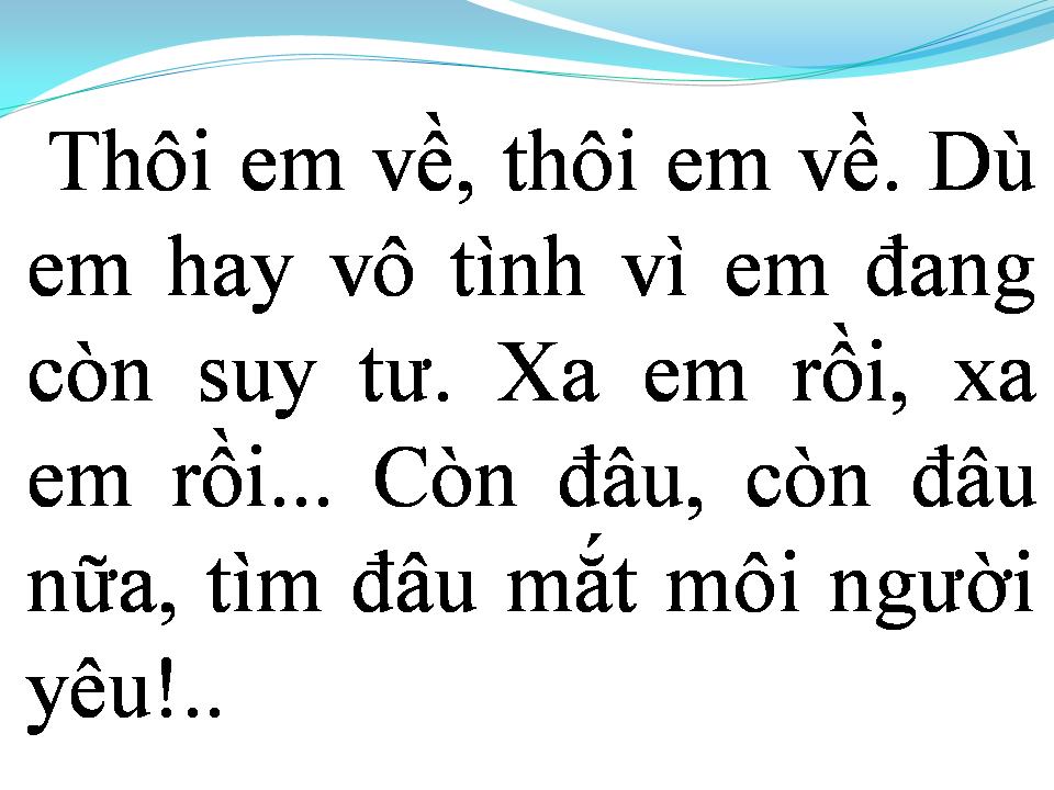 Lời bài hát CHUYỆN TÌNH KHÔNG SUY TƯ