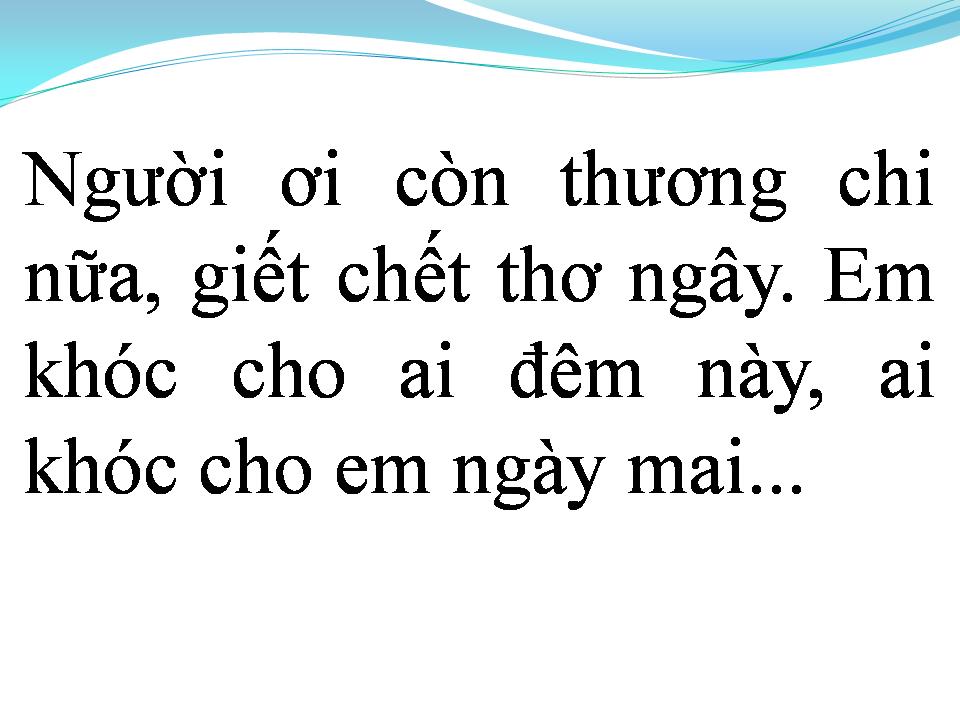 Lời bài hát CHUYỆN TÌNH KHÔNG SUY TƯ