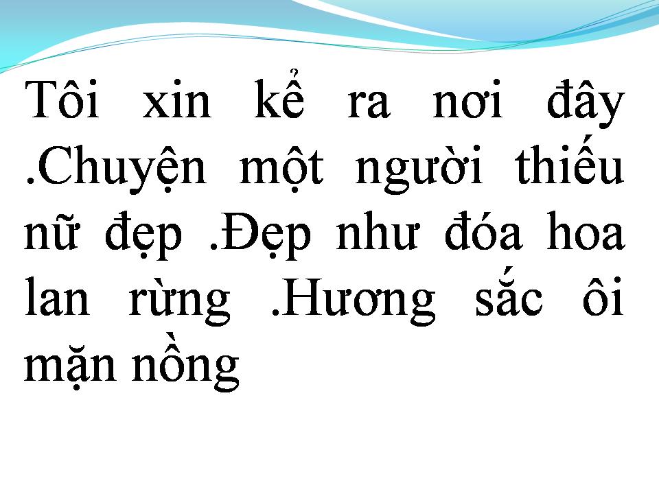 Lời bài hát CHUYỆN TÌNH LA LAN