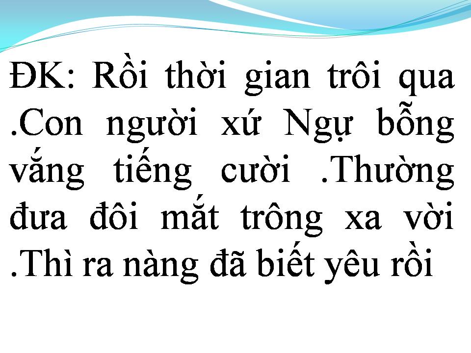 Lời bài hát CHUYỆN TÌNH LA LAN