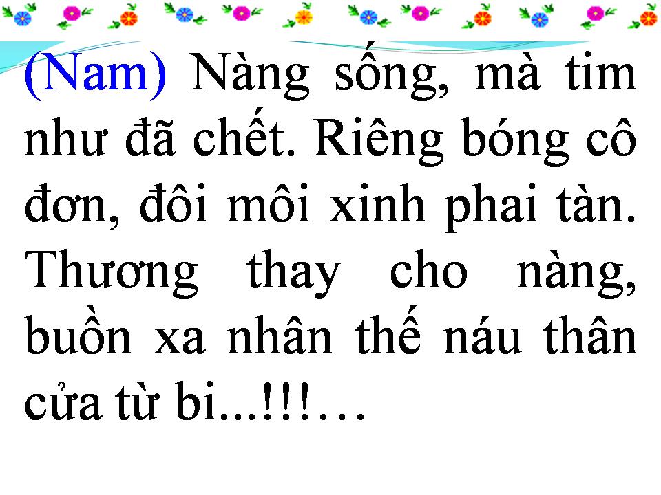 Lời bài hát CHUYỆN TÌNH LAN VÀ ĐIỆP 1