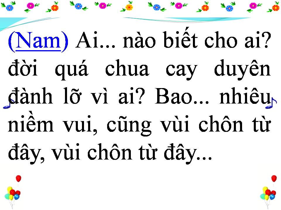 Lời bài hát CHUYỆN TÌNH LAN VÀ ĐIỆP 1