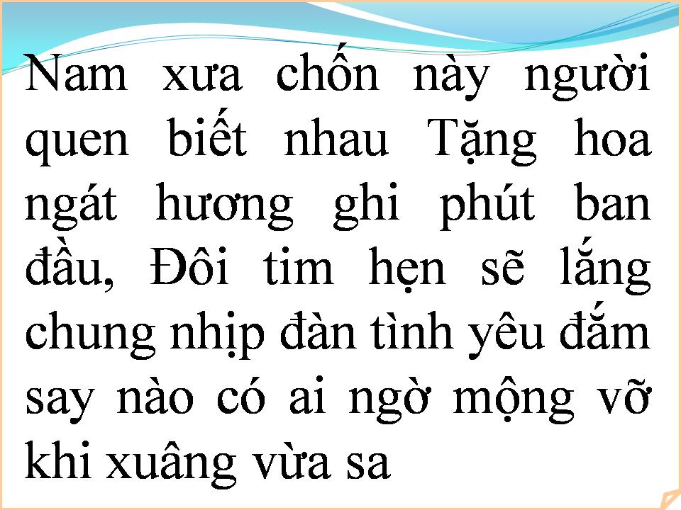 Lời bài hát CHUYỆN TÌNH MIMOSA