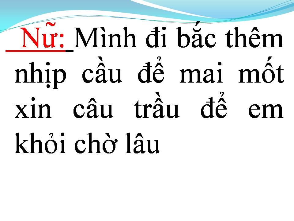 Lời bài hát CHUYỆN TÌNH NƠI LÀNG QUÊ