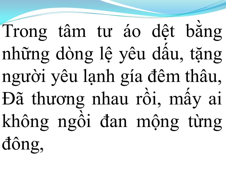 Lời bài hát CHUYỆN TÌNH NGƯỜI ĐAN ÁO