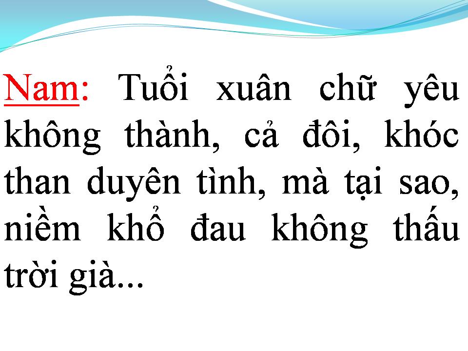 Lời bài hát CHUYỆN TÌNH NGƯU LAN CHỨC NỮ