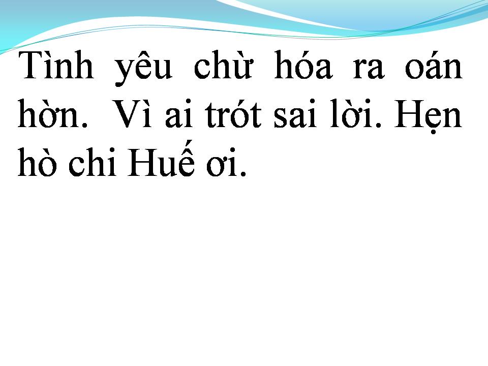 Lời bài hát CHUYỆN TÌNH SÔNG HƯƠNG