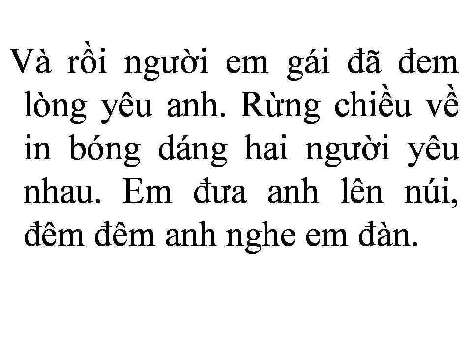 Lời bài hát CHUYỆN TÌNH THẢO NGUYÊN