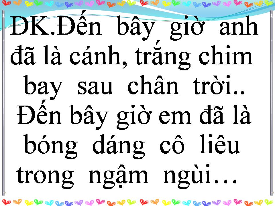 Lời bài hát CHUYỆN TÌNH YÊU