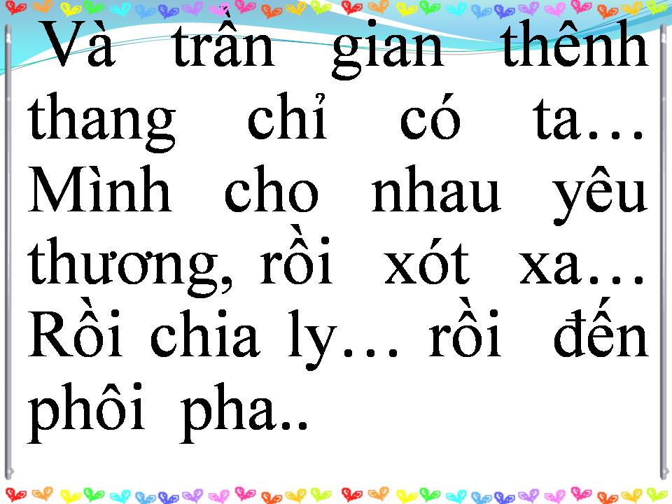 Lời bài hát CHUYỆN TÌNH YÊU