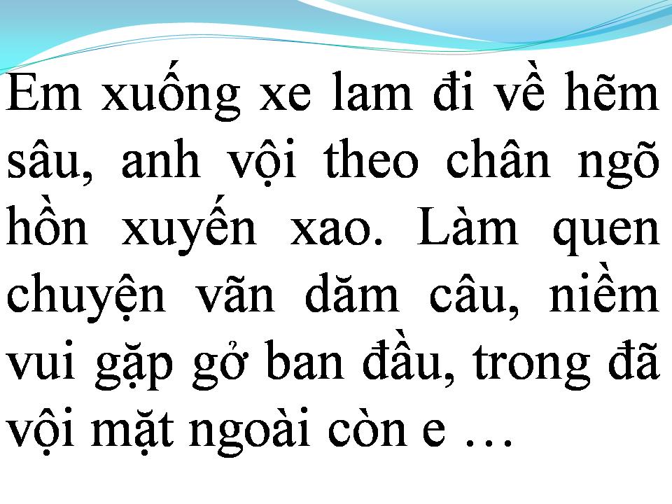 Lời bài hát CHUYẾN XE LAM CHIỀU