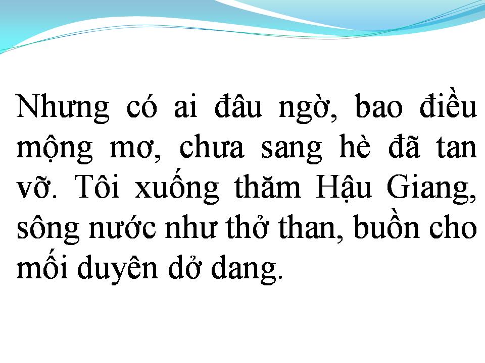 Lời bài hát CHUYẾN XE MIỀN TÂY