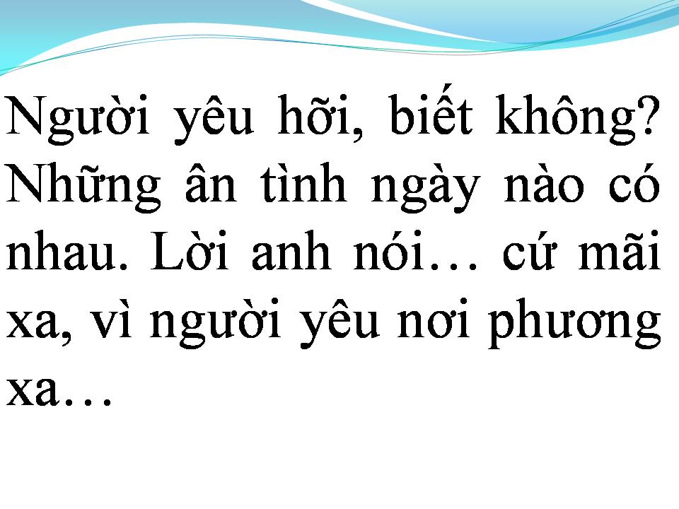 Lời bài hát CHƯA BAO GIỜ ANH HẾT YÊU EM