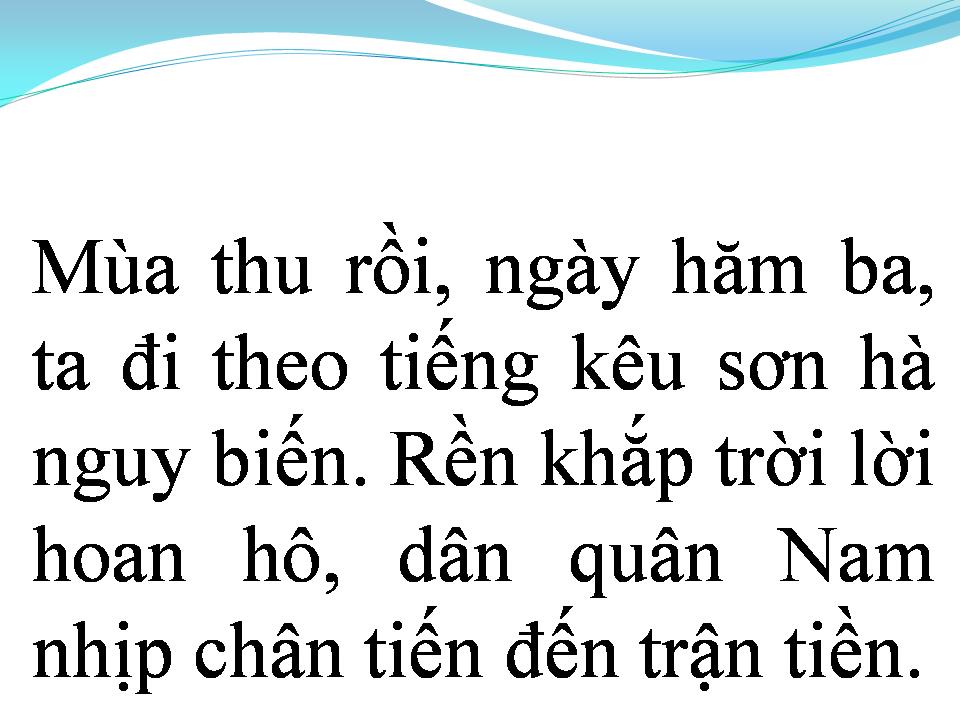 Lời bài hát NAM BỘ KHÁNG CHIẾN